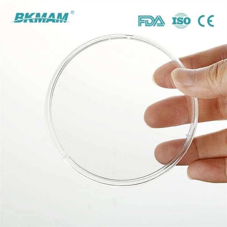 90mm/100mm/120mm/150mm High Transparent PS Sterile Petri Dishes