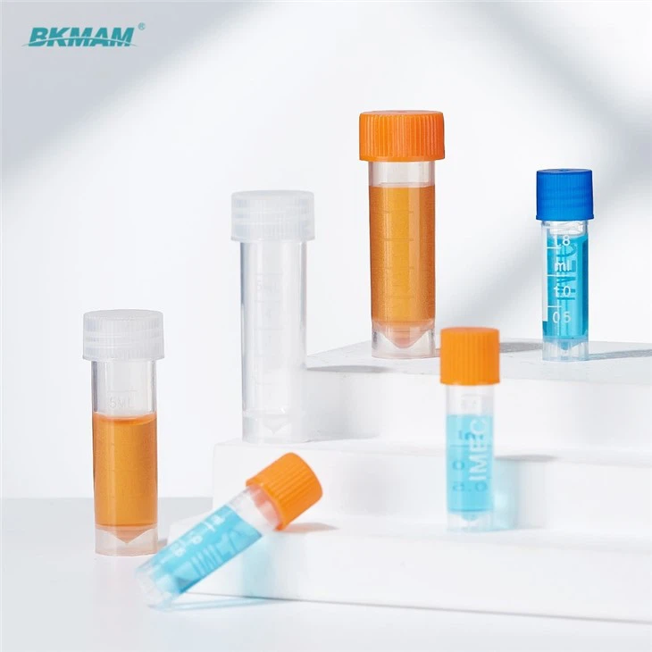 Precious Sample Storage Tube 1.8 Ml Cryovials With Graduation